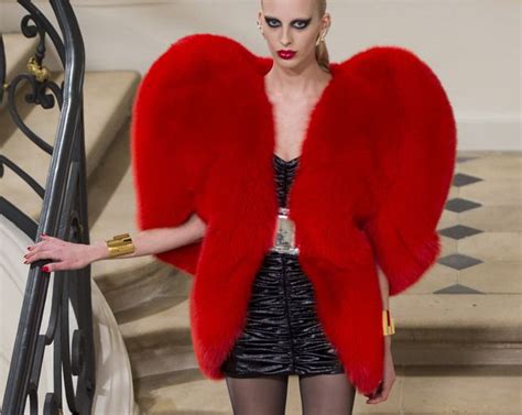 ysl heart coat|YSL heart fur coat all you need to know .